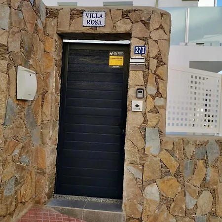 Rosa-soleada Privada Con Piscina Climatizada & Wifi En Tauro-mogan *